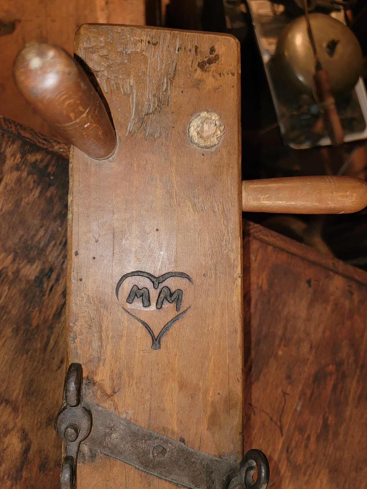 Antique Primitive 1764 Wood Plane