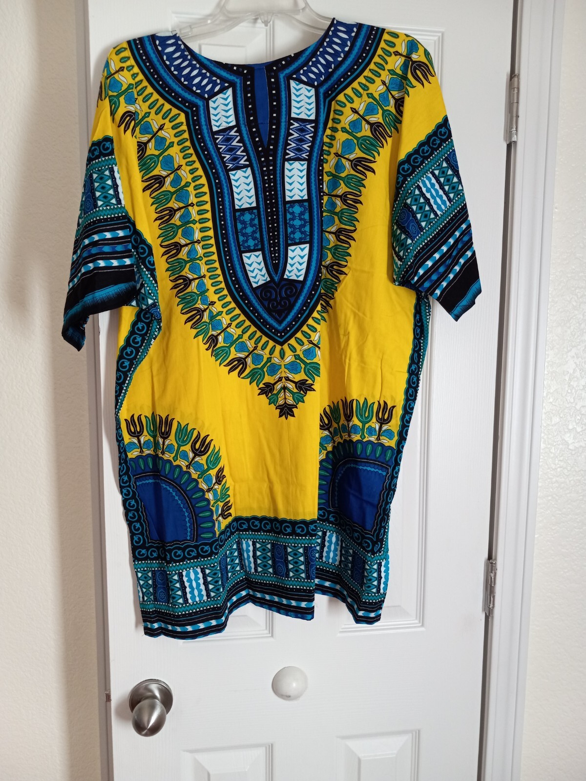 African Dashiki Yellow