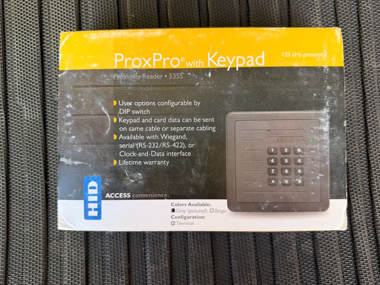 HID ProxPro With Keypad 5355AGK14