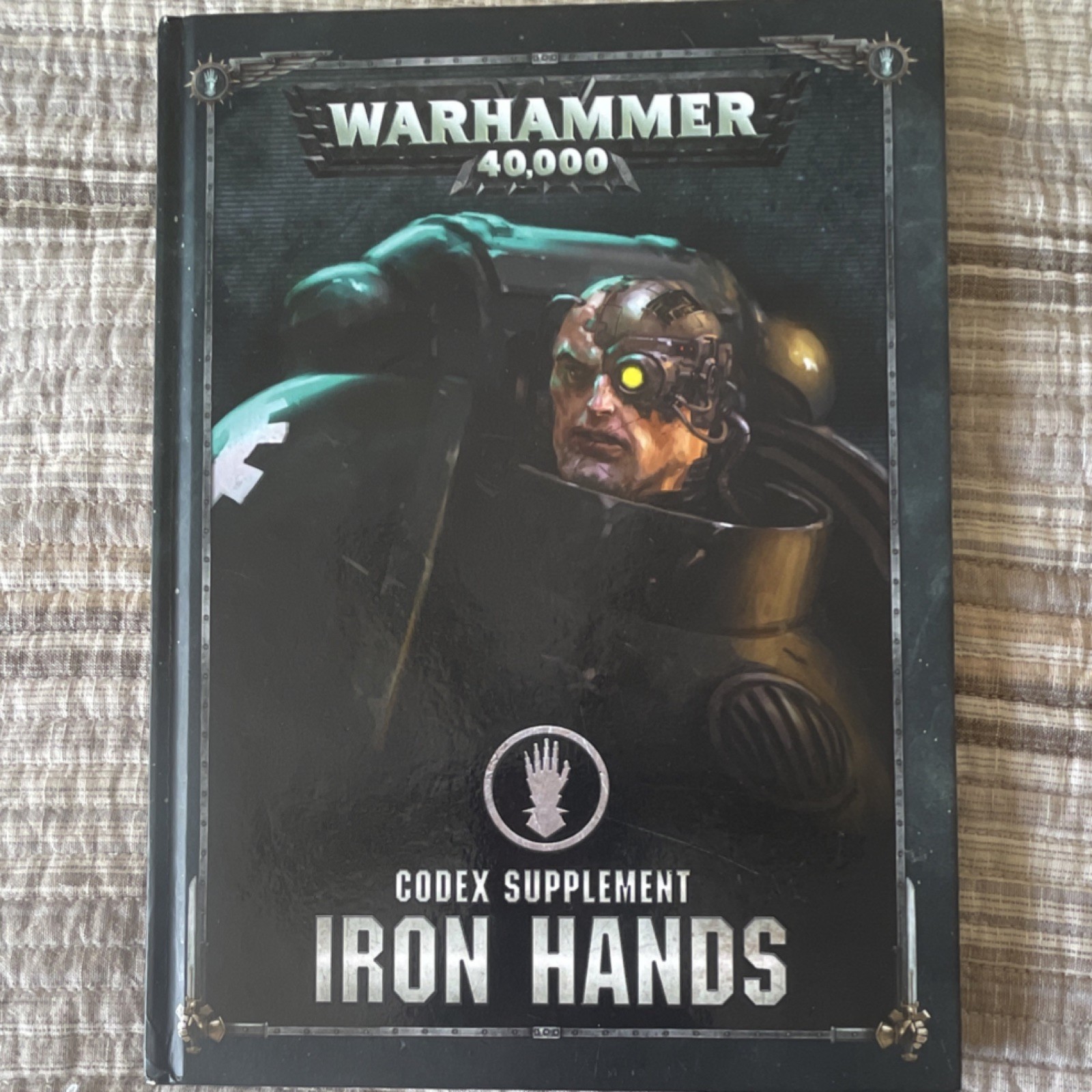 Games Workshop Warhammer 40K Codex Supplement Iron Hands Expansion English