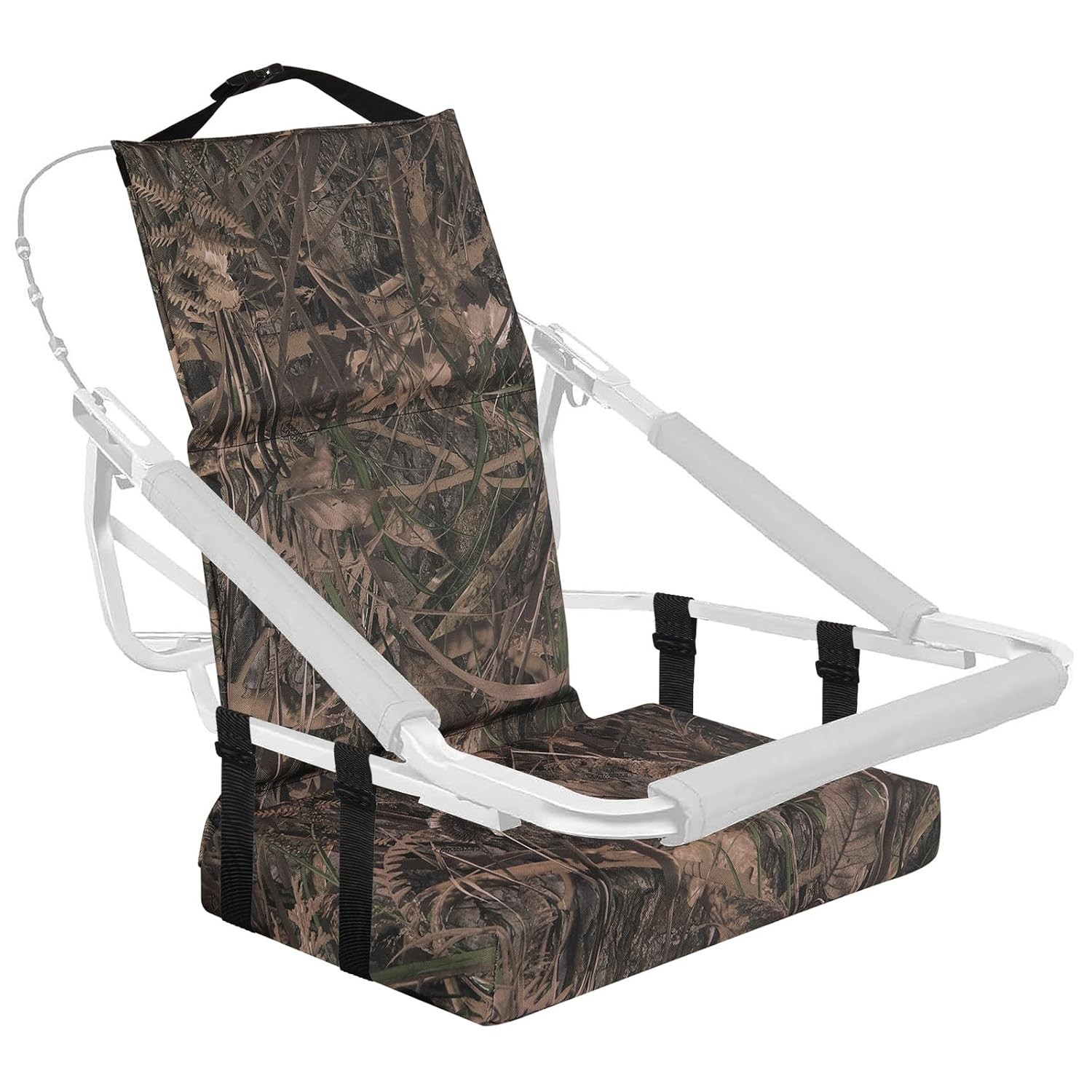 Tree Stand Seat Cushion Pad for Hunting, Adjustable Treestand Hunter Folding Sea