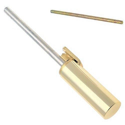 Hinge Pin Door Closer - Bright Brass