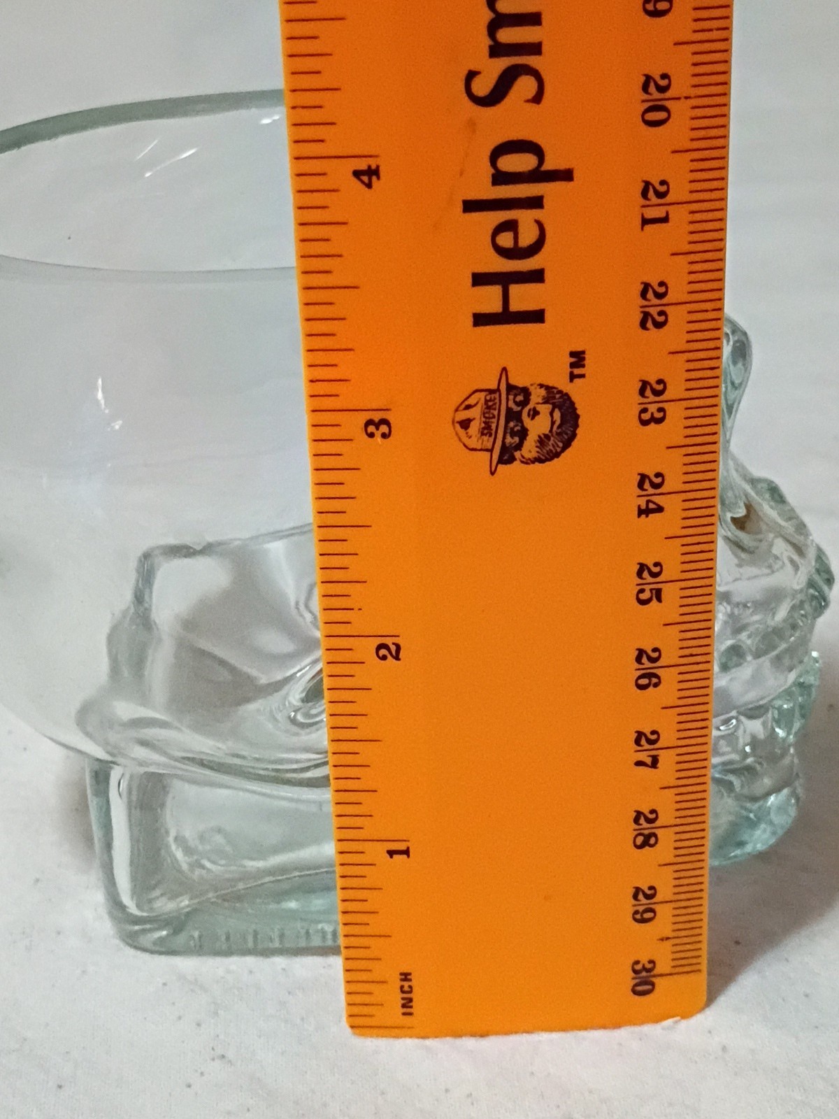 3.5" Tall Skull Bourbon Glass B35