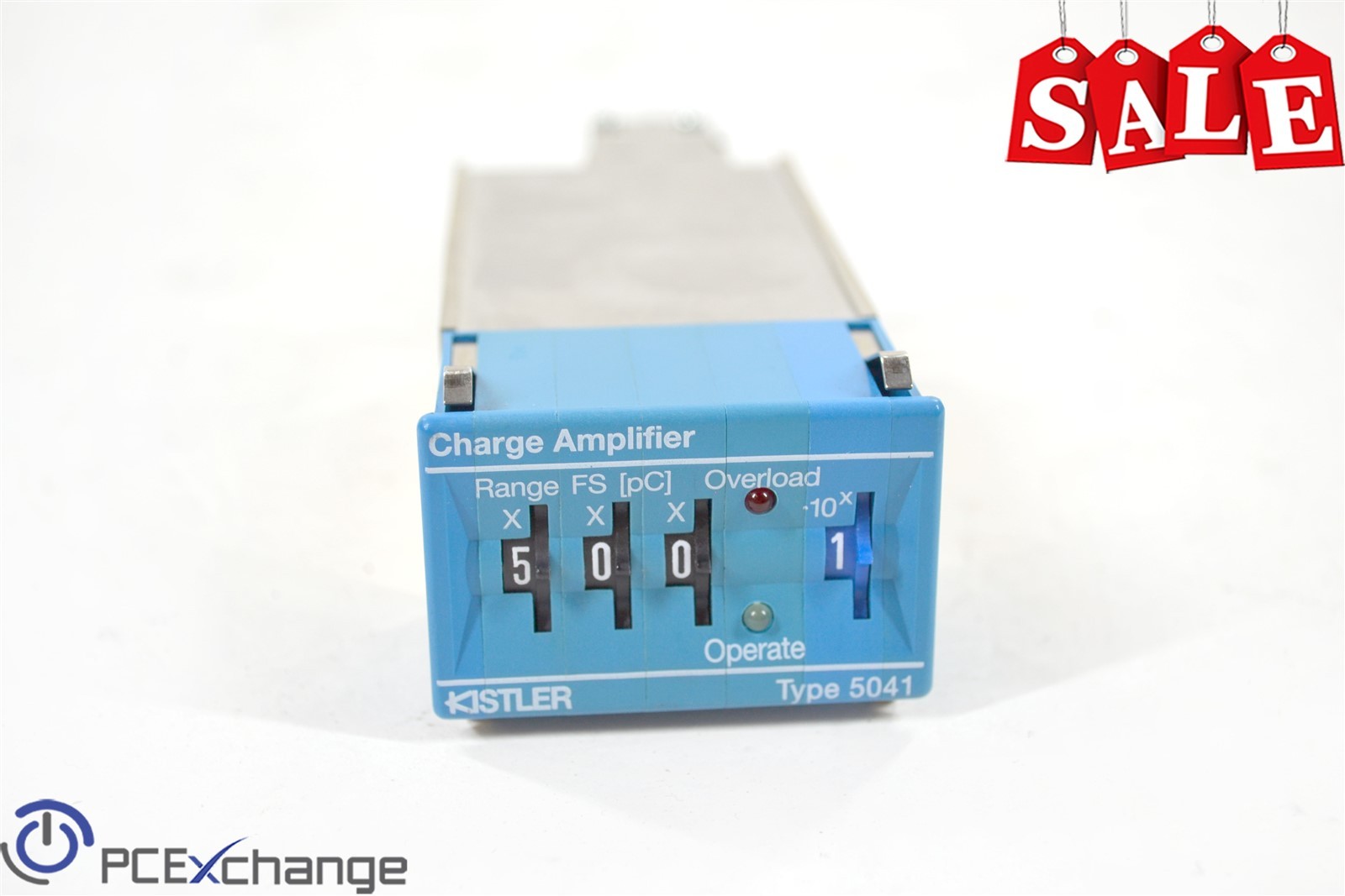 Kistler Type 5041 Charge Amplifier 5041E1 Single-Channel Tested Mint Condition