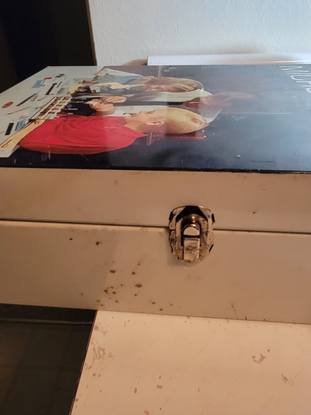 VINTAGE Skil Craft MICROSCOPE LAB 1969 WITH MANUAL/METAL CASE COMPLETE ?