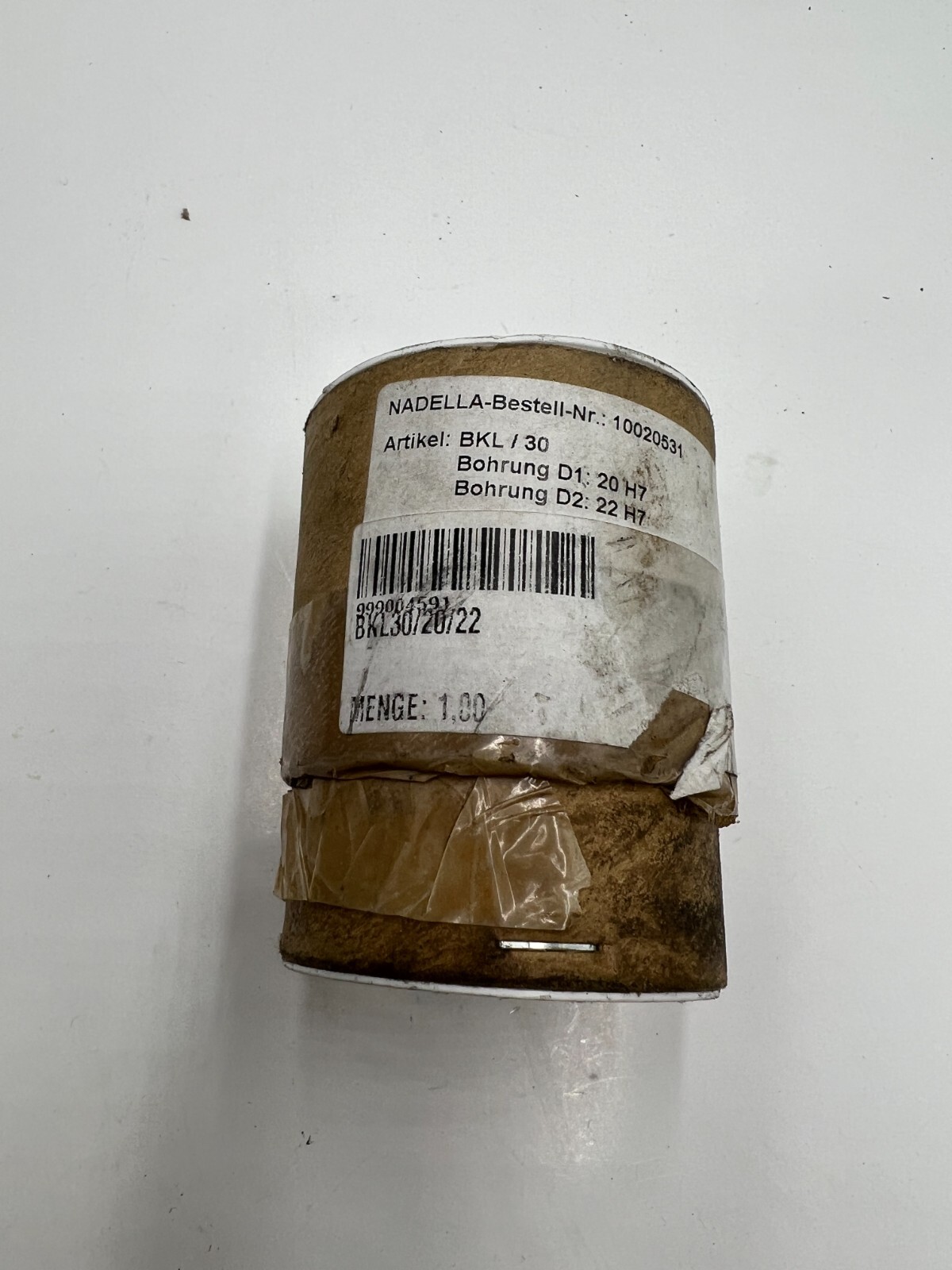 NADELLA-Bestell BKL/30 Flexible Shaft Coupling Bellows Clamping