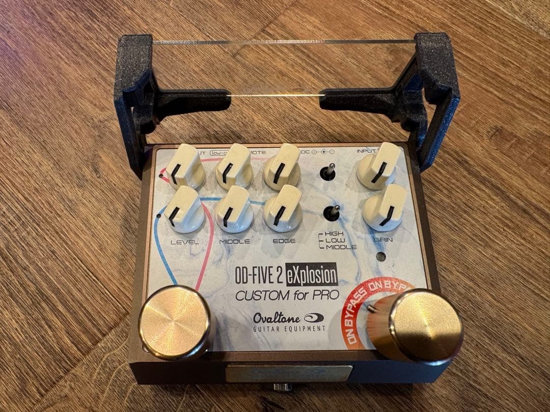 Ovaltone OD-FIVE 2 eXplosion CUSTOM for PRO 2ch Overdrive Guitar Pedal