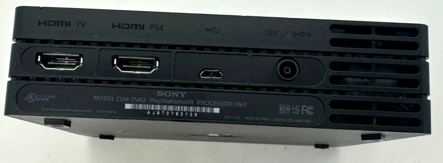 Genuine Sony PS4 Playstation CUH-ZVR2 VR Virtual Reality Processor Unit - VG