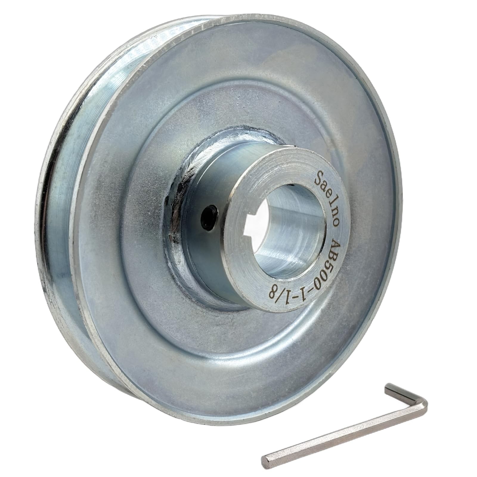 AB500-1 1/8 Single Groove Web Sheaves v Belt Pulley 1 1/8 inch bore 5" ODMoto...