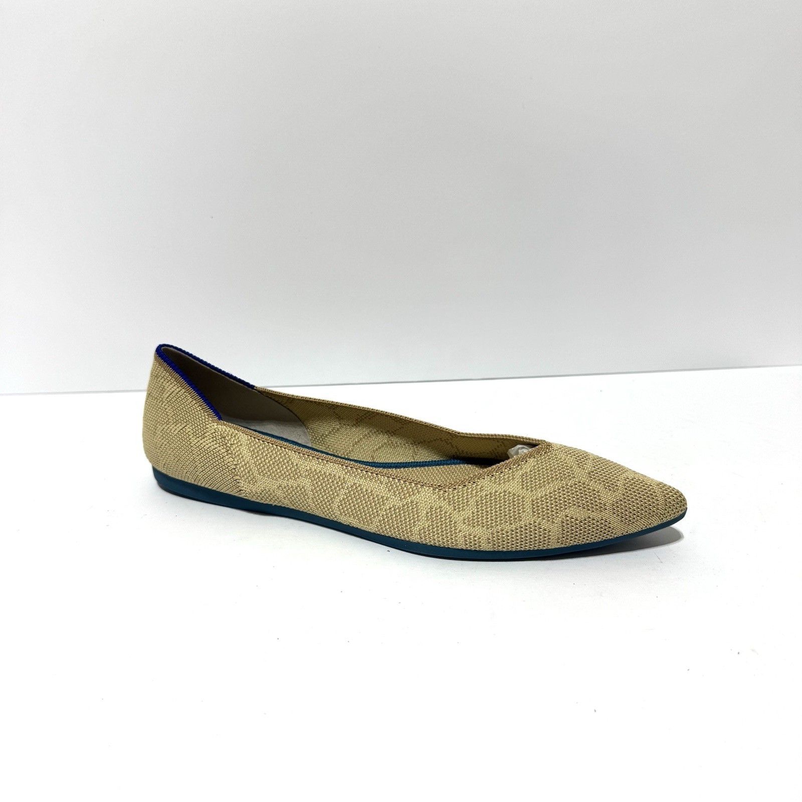 Rothys Womens The Point Flat Sahara Gold Size 9.5 M
