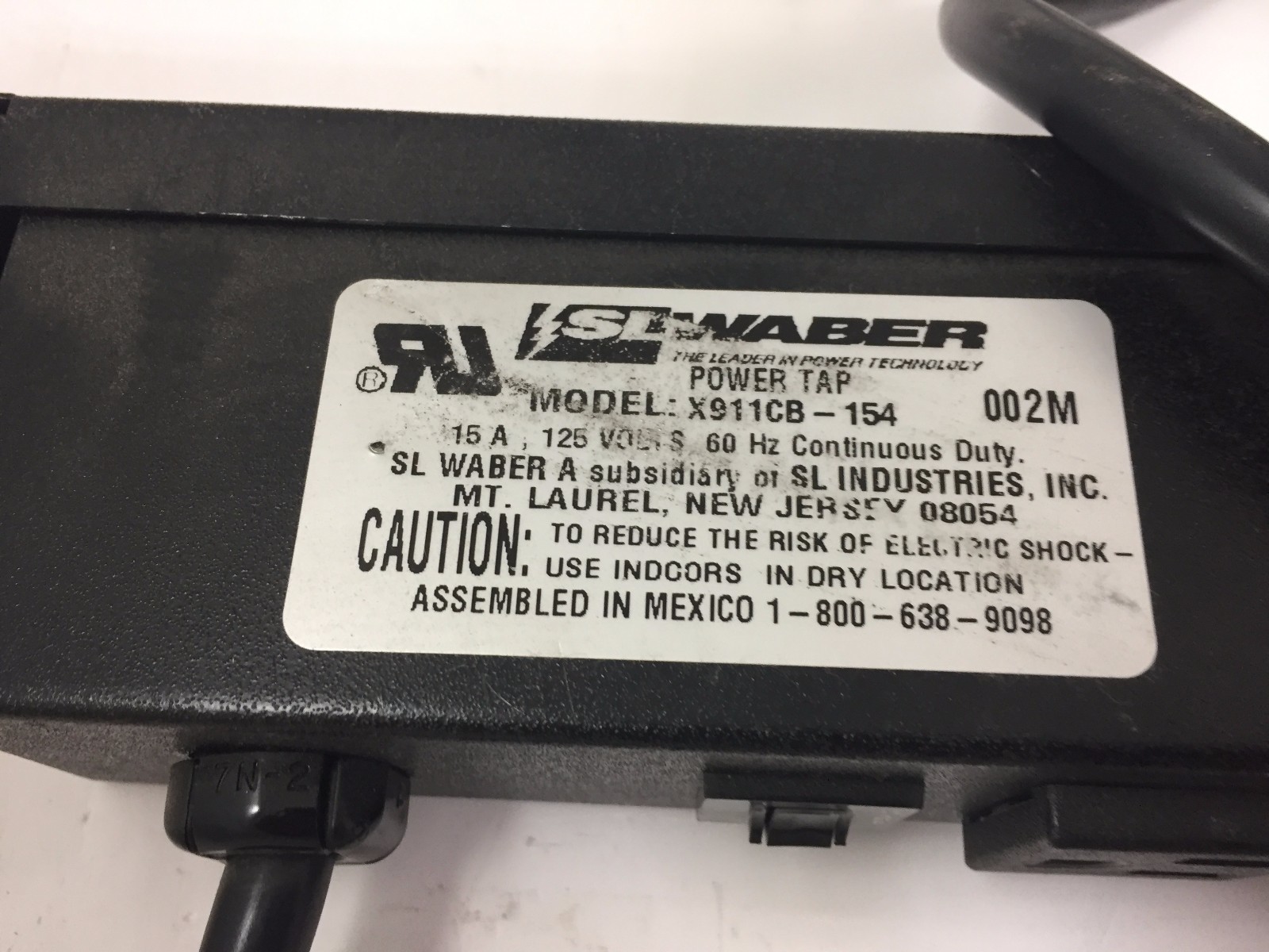 SLWABER POWER TAP X911CB-154