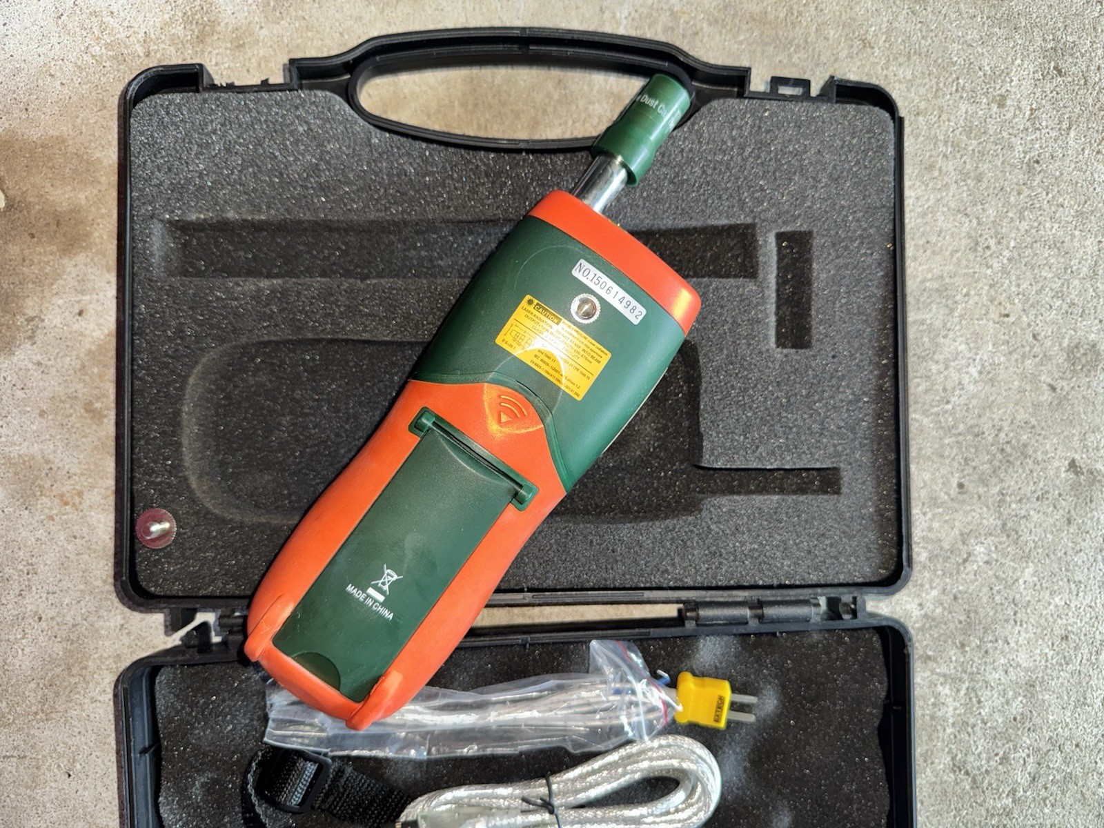 Extech HD500 Psychrometer - Style (Psychrometer): Hand Held, IR thermometer