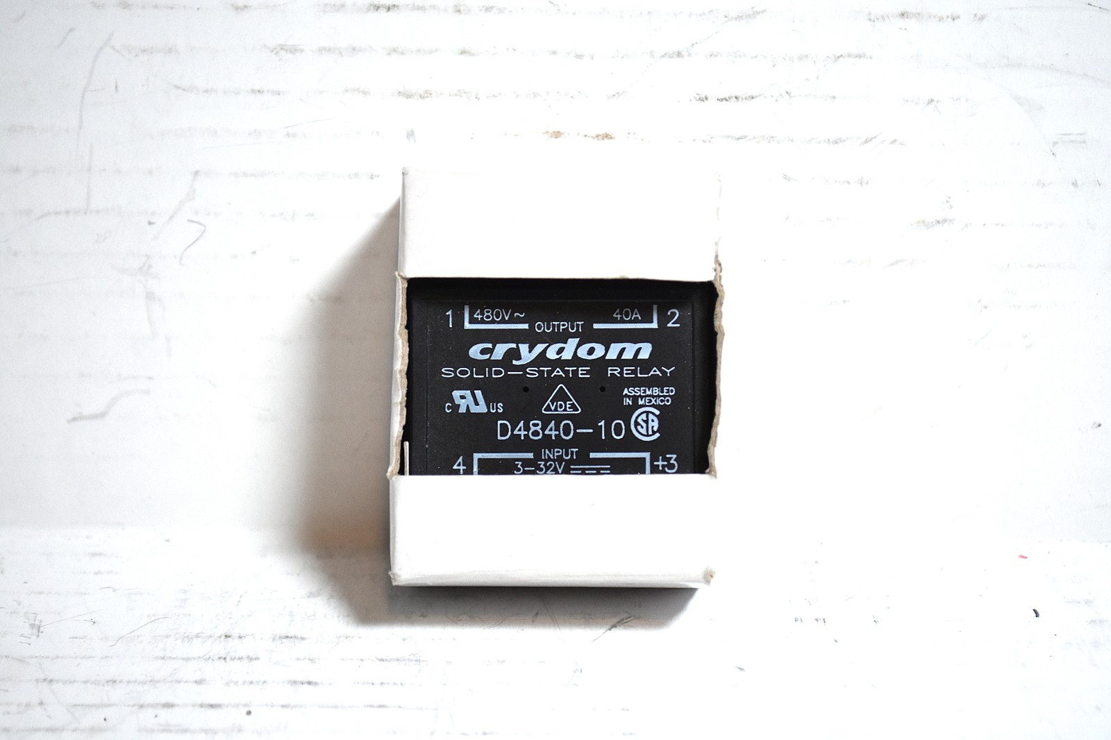Crydom D4840-10 SSR Solid state Relay No screws New