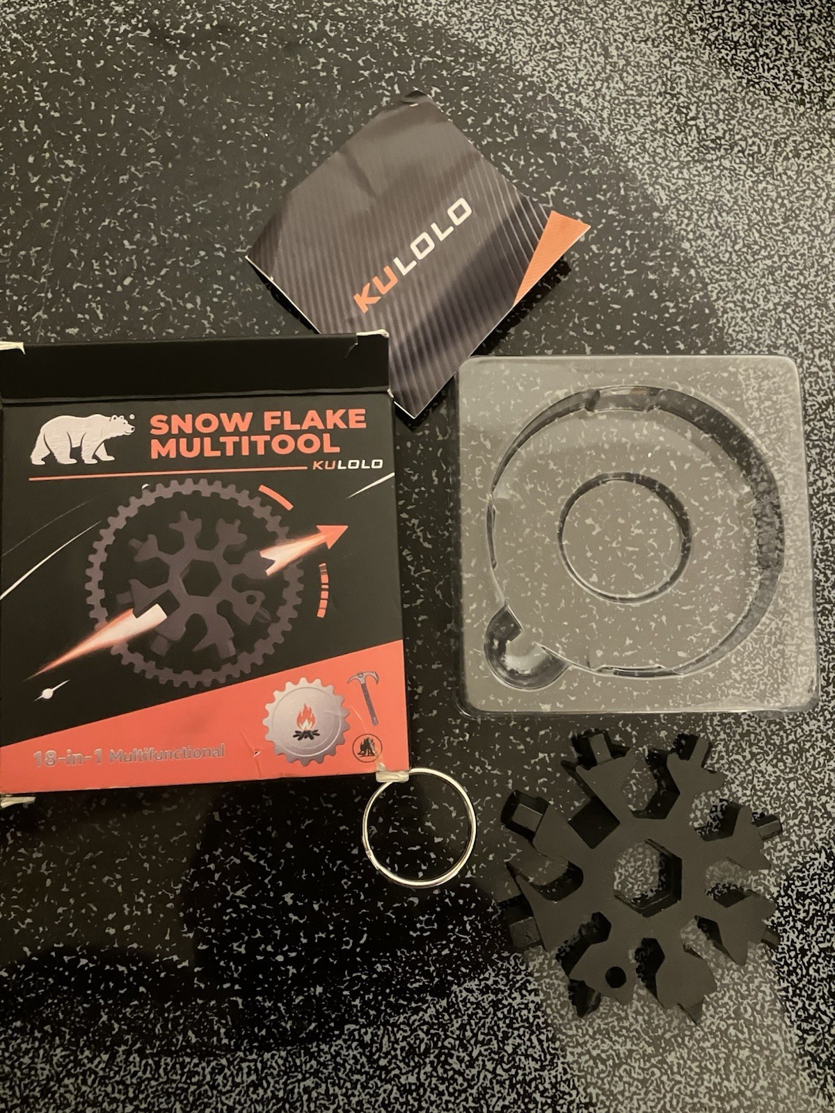 Snowflake Multi Tool 2 Pack - Stainless Steel 18 in 1 Multitool New