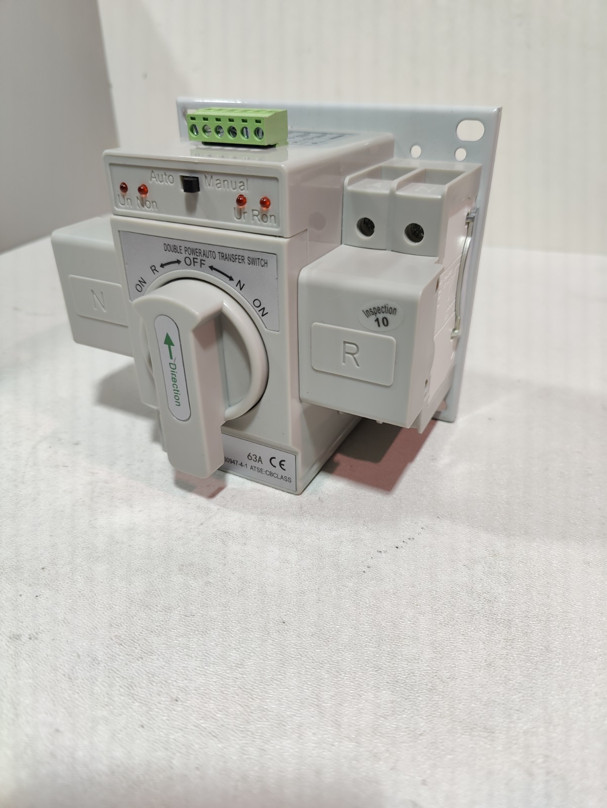 63A 2P 110V Dual Power Automatic Transfer Switch Generator Changeover Switch