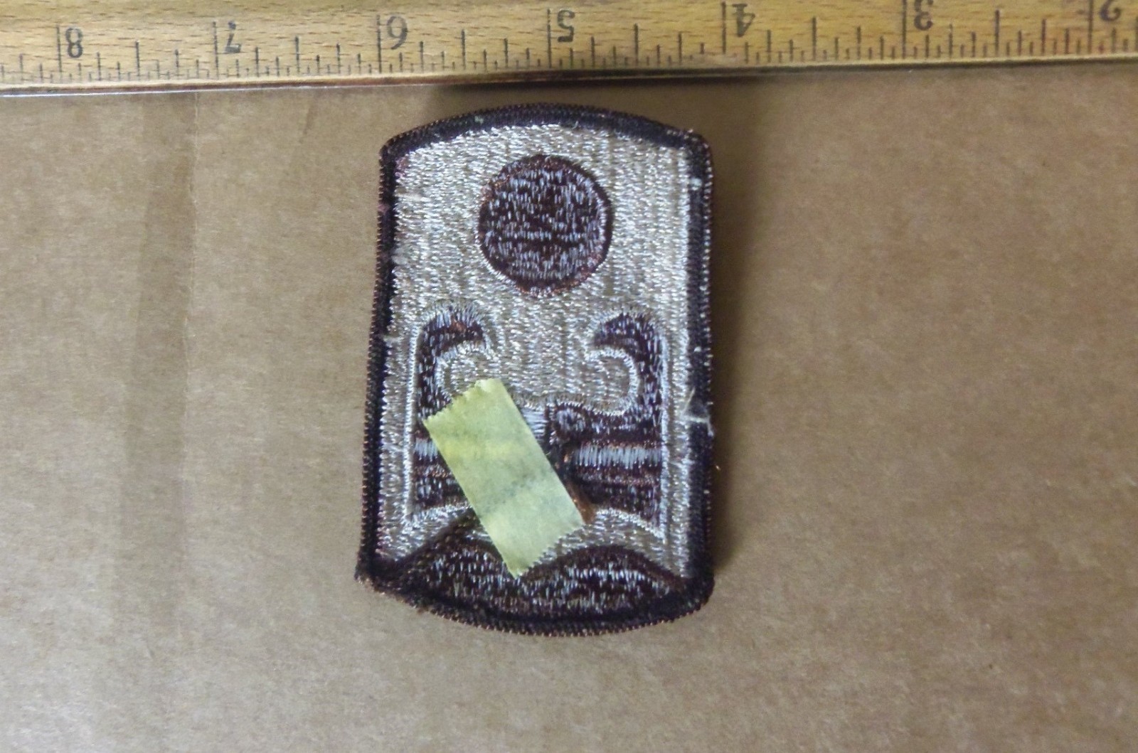 US Army - 92nd Infantry Brigade Embroidered Desert Patch