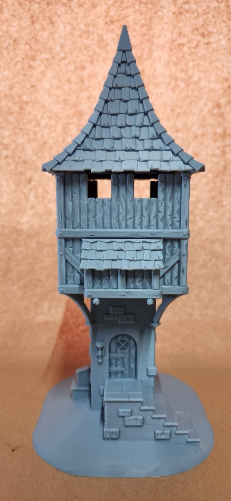 D26G18 Retro Fantasy Watch Tower by Doctor Spork Oldhammer terrain 3d printed