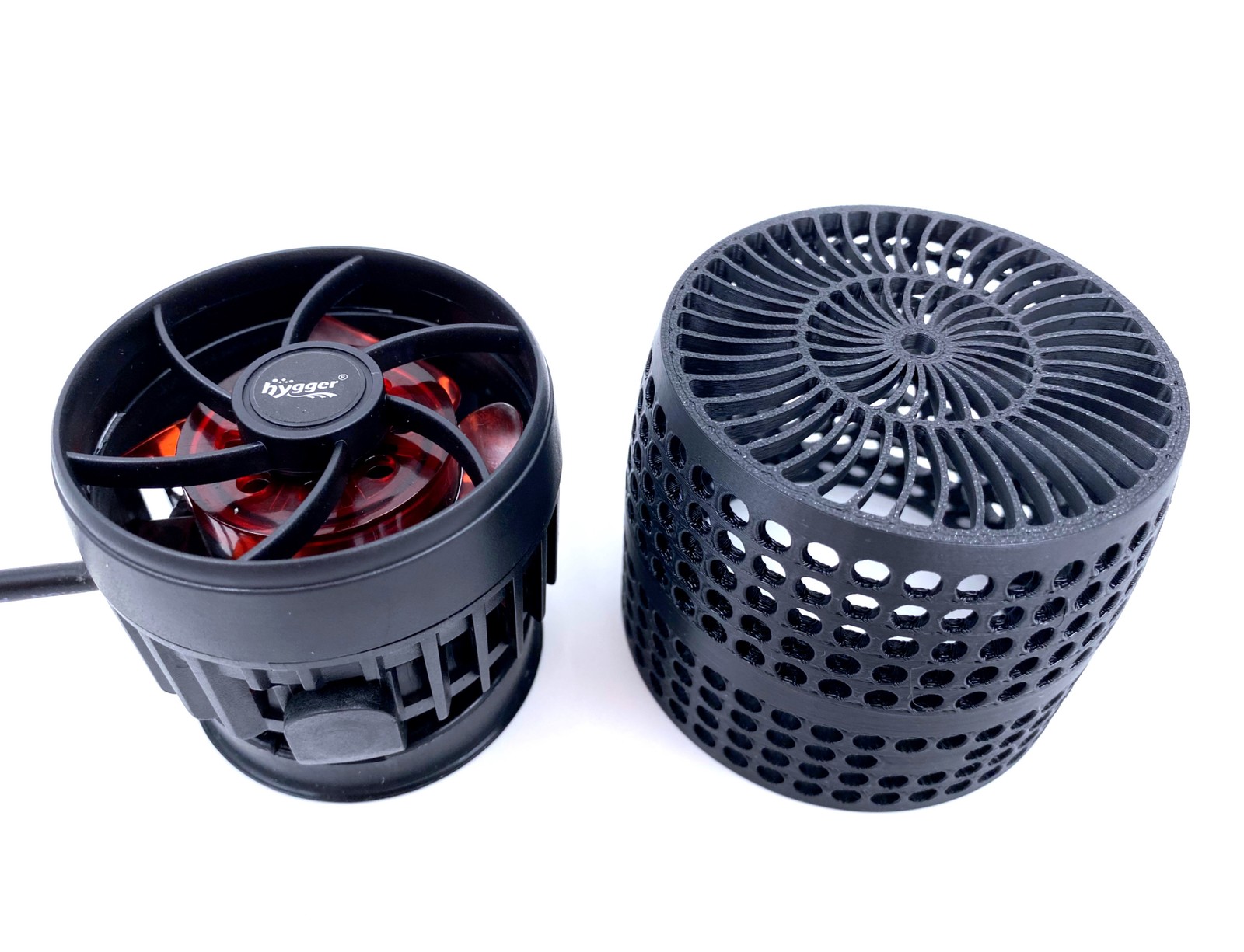 Hygger HG165 1850/2642gph (18/25w) Flow One Wave Maker Anemone Guard