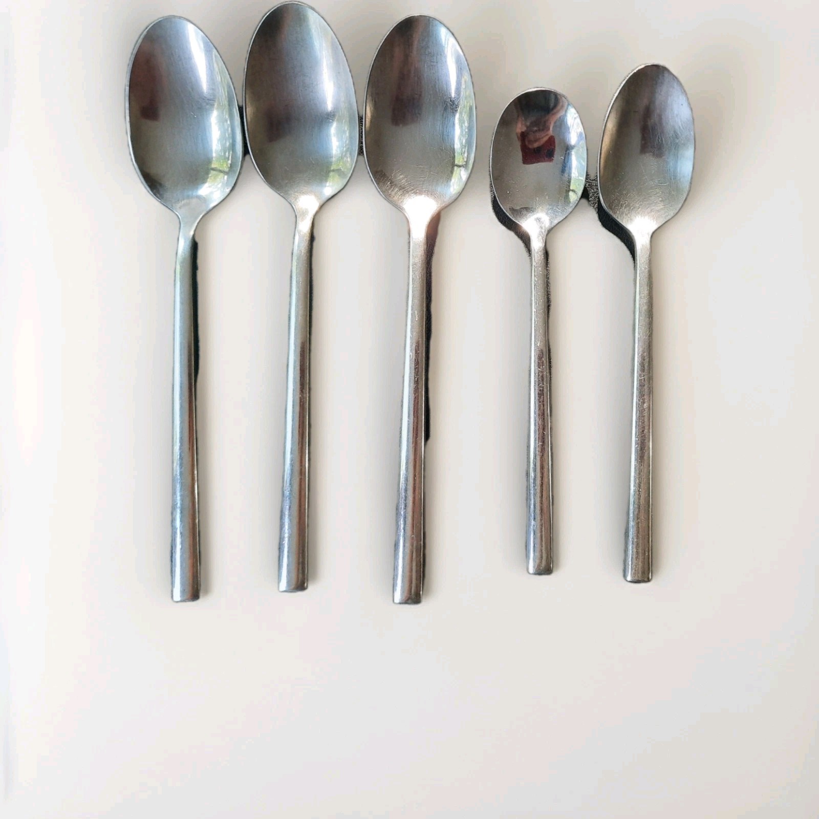 Oneida Porter Stainless Steel Flatware, Lot of 5 Spoons