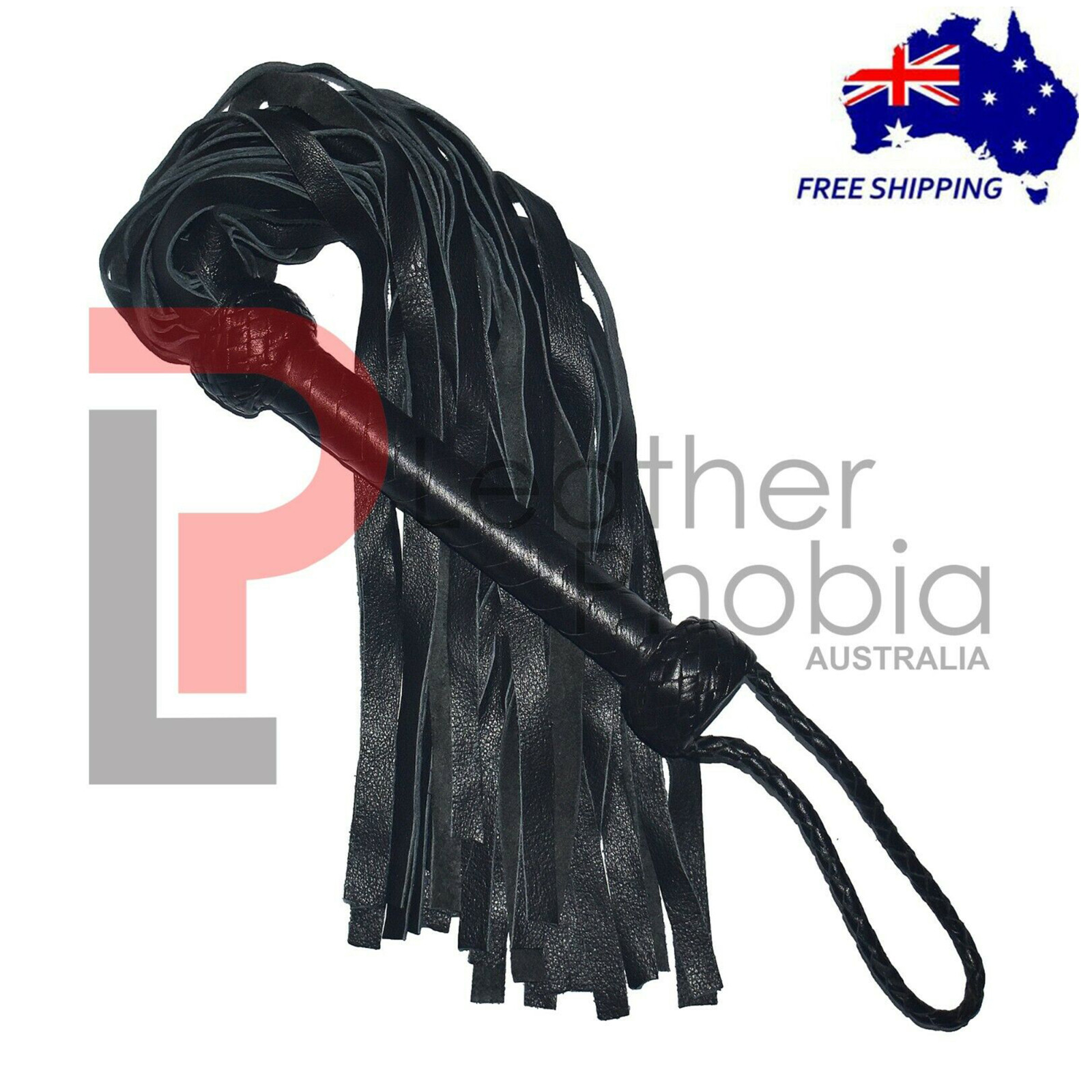 Genuine Cowhide Thick Leather Flogger 25 Tails Fully Hand Crafted Thuddy Flogger