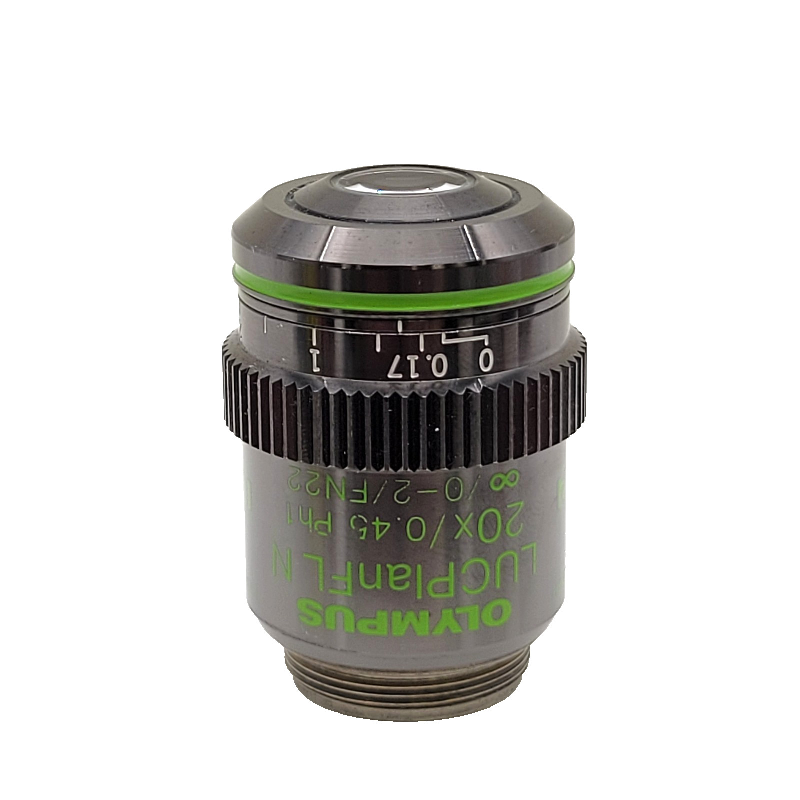 Olympus Microscope Objective LUCPlanFL N 20x Ph1 with Correction Phase Contrast