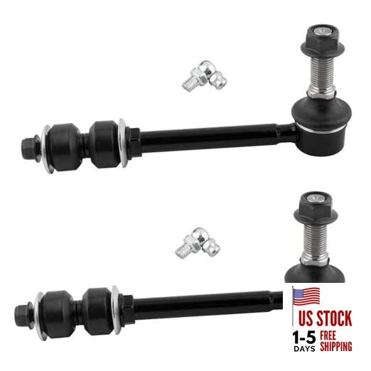 2Pcs Front Suspension Stabilizer Sway Bar End Links Set Pair LH Driver & RH