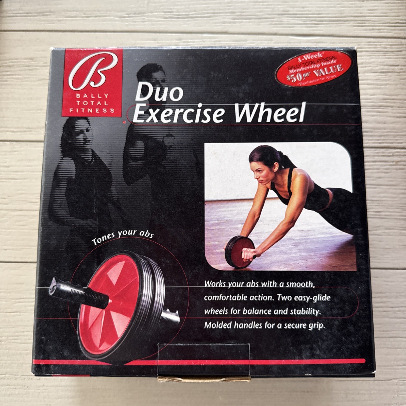 Bally Total Fitness Duo Exercise Wheel