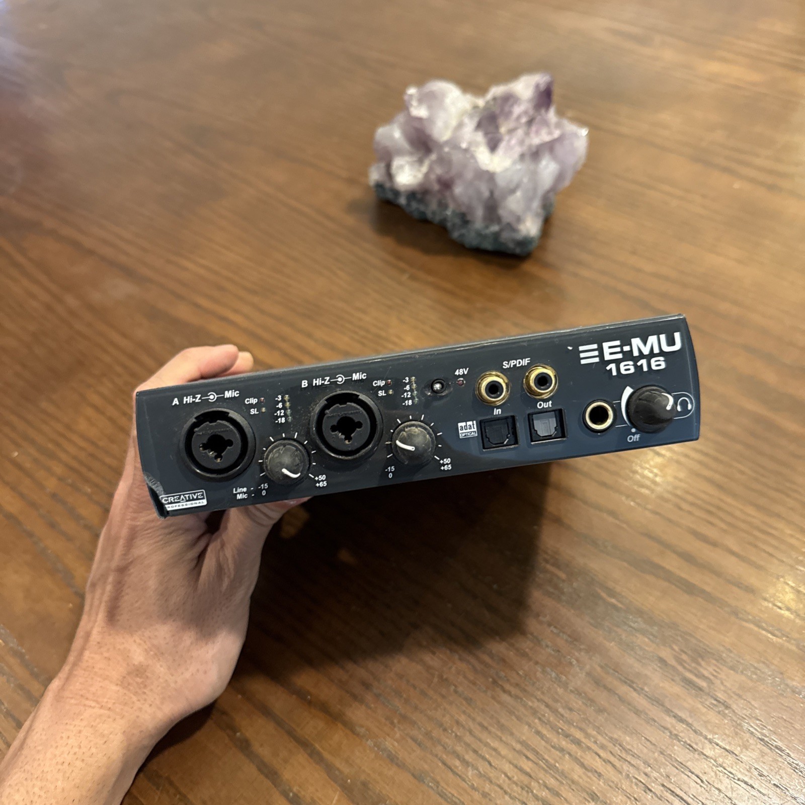 E-MU 1616 (EM8970) PCI Digital Audio System (No Cables).       Z7