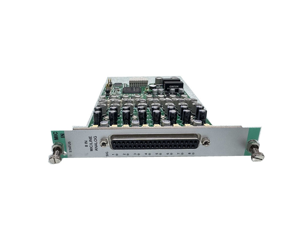 Calrec Hydra2 AD6057 8 x Analogue Mic/Line Level Inputs D-Type