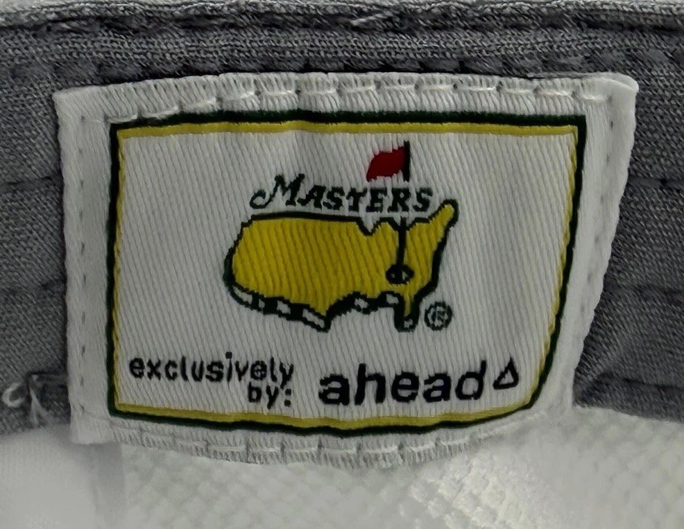 Masters 2026 ANGC Ladies Fit Performance Tech Hat - White - NWT Adjustable