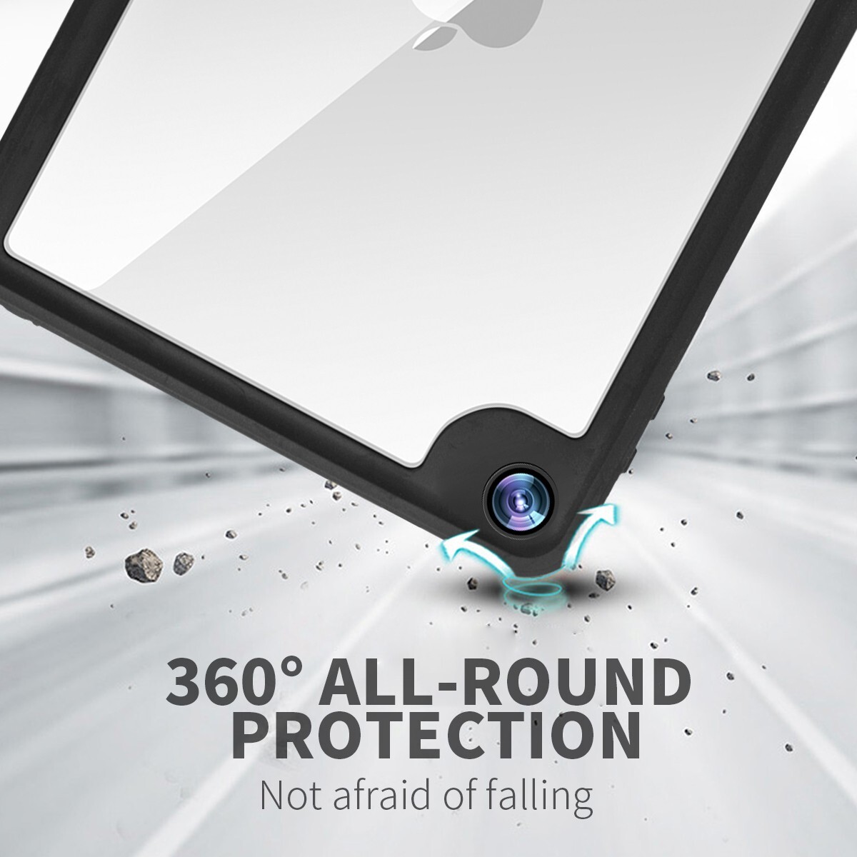 For iPad mini 5th 4 Waterproof Case Shockproof Underwater Cover Screen Protector
