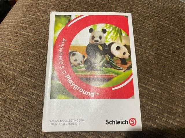 2014 Schleich Collector Booklet; book, catalog/toy/animals/176 pages