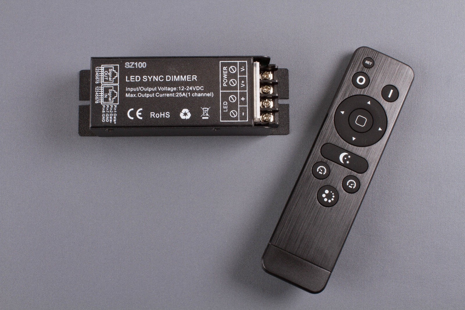 LED light module strip controller Flash on/off function + remote linkable unit