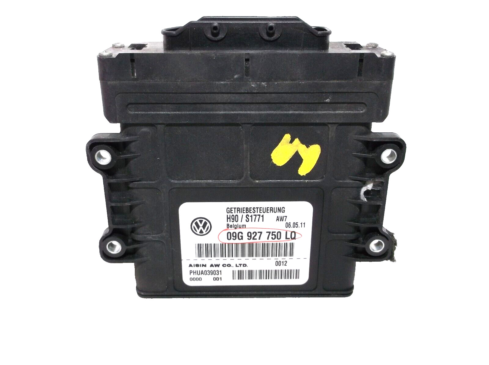 2011..11  VOLKSWAGEN TIGUAN 2.0L  TRANSMISSION /MODULE/COMPUTER/TCM