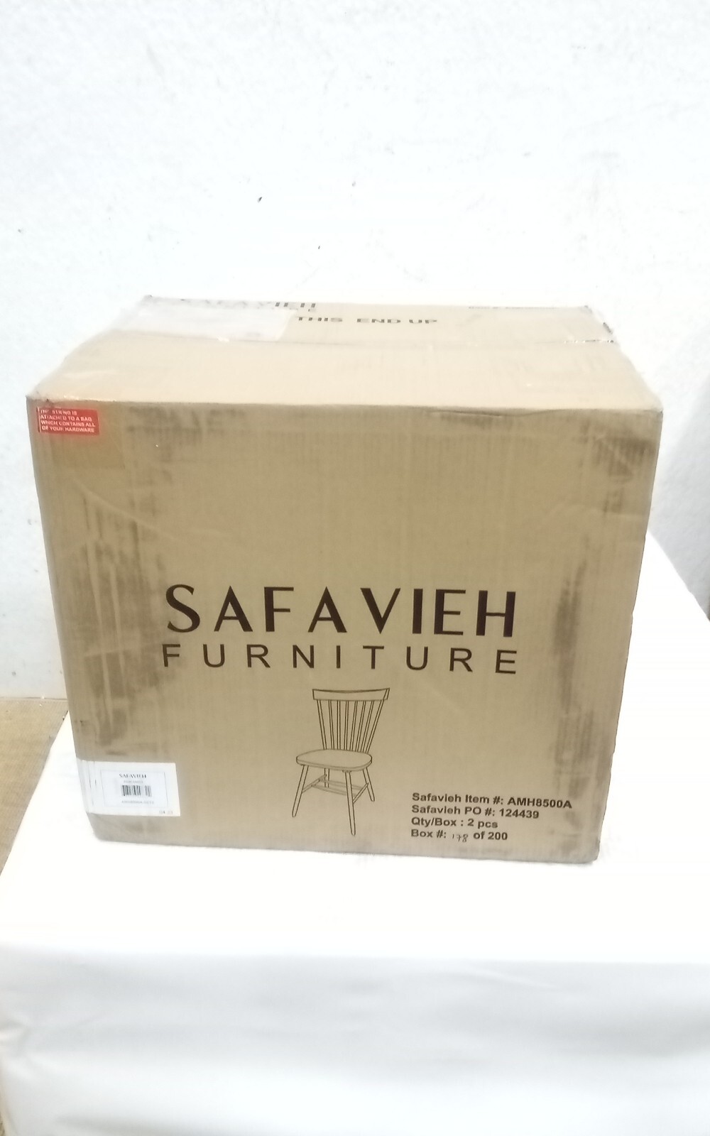 Safavieh PARKER SPINDEL SIDE CHAIR, Reduced Price 2172726266 AMH8500A