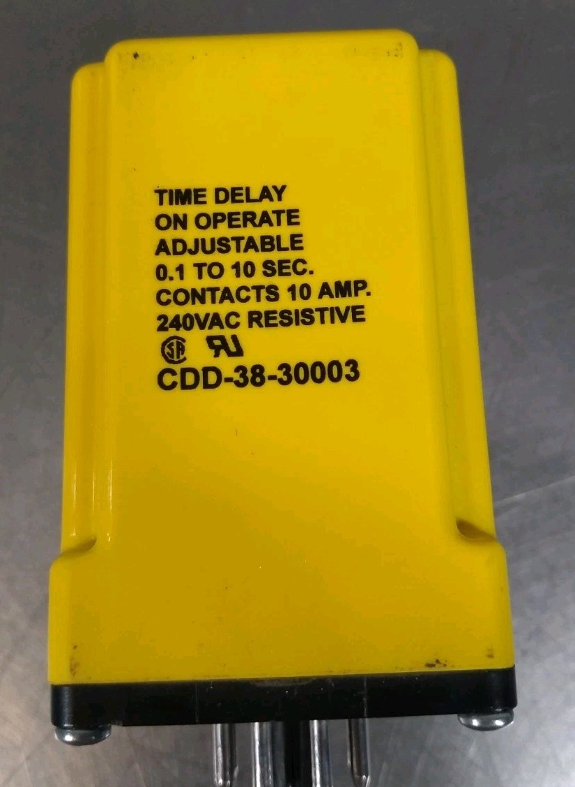 Potter & Brumfield Time Delay Relay CDD-38-30003 Range 0.1-10sec Loc3E-8