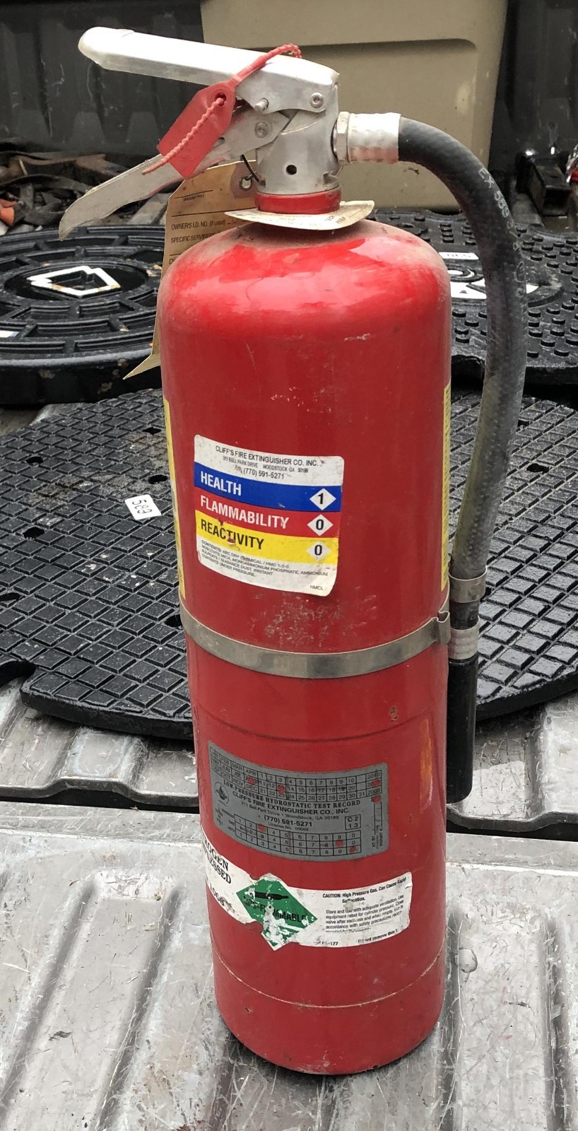 Dry Chemical 10lb Fire Extinguisher Amerex A456