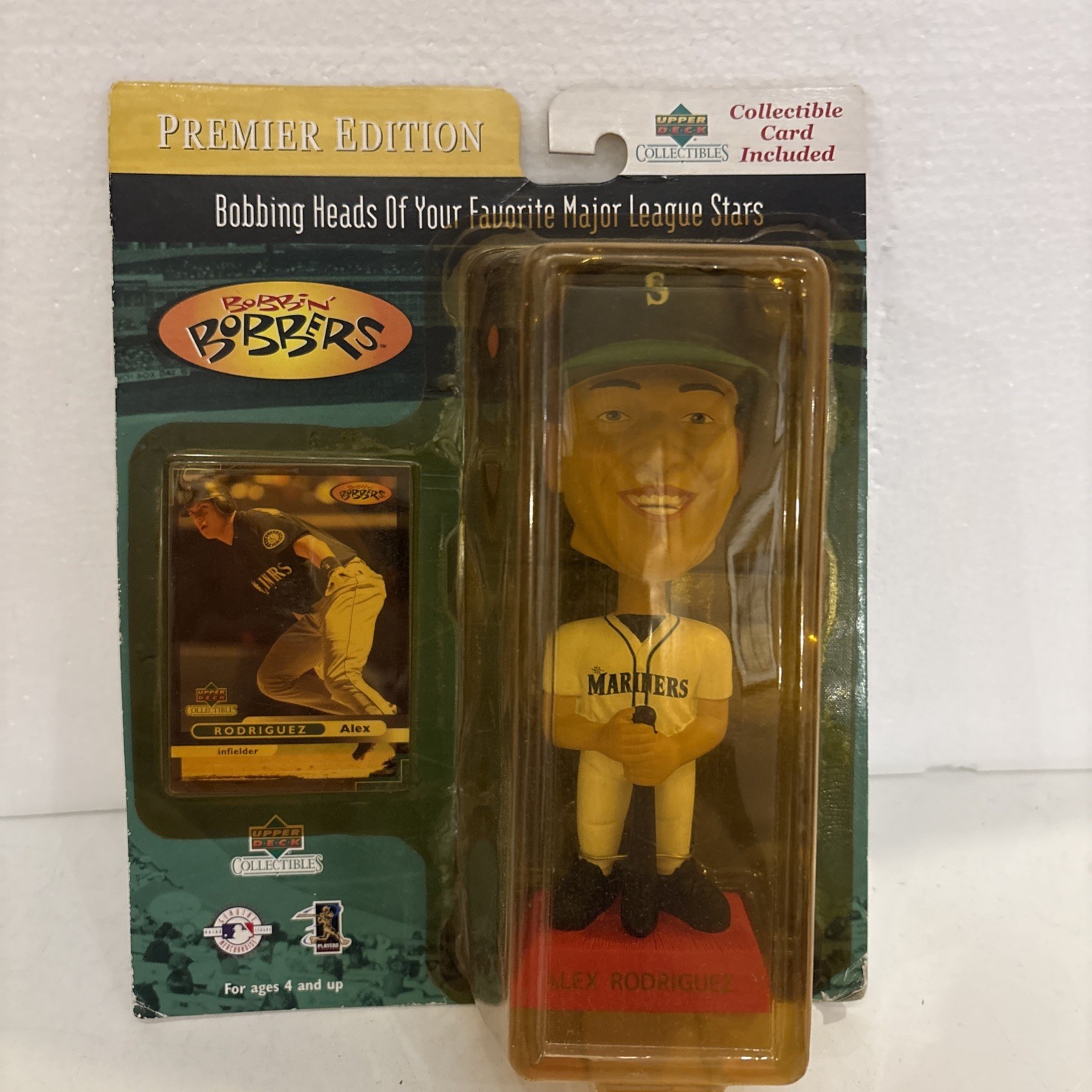 ALEX RODRIGUEZ BOBBLEHEAD 2000 Upper Deck Collectibles  Mariners BOBBIN BOBBERS