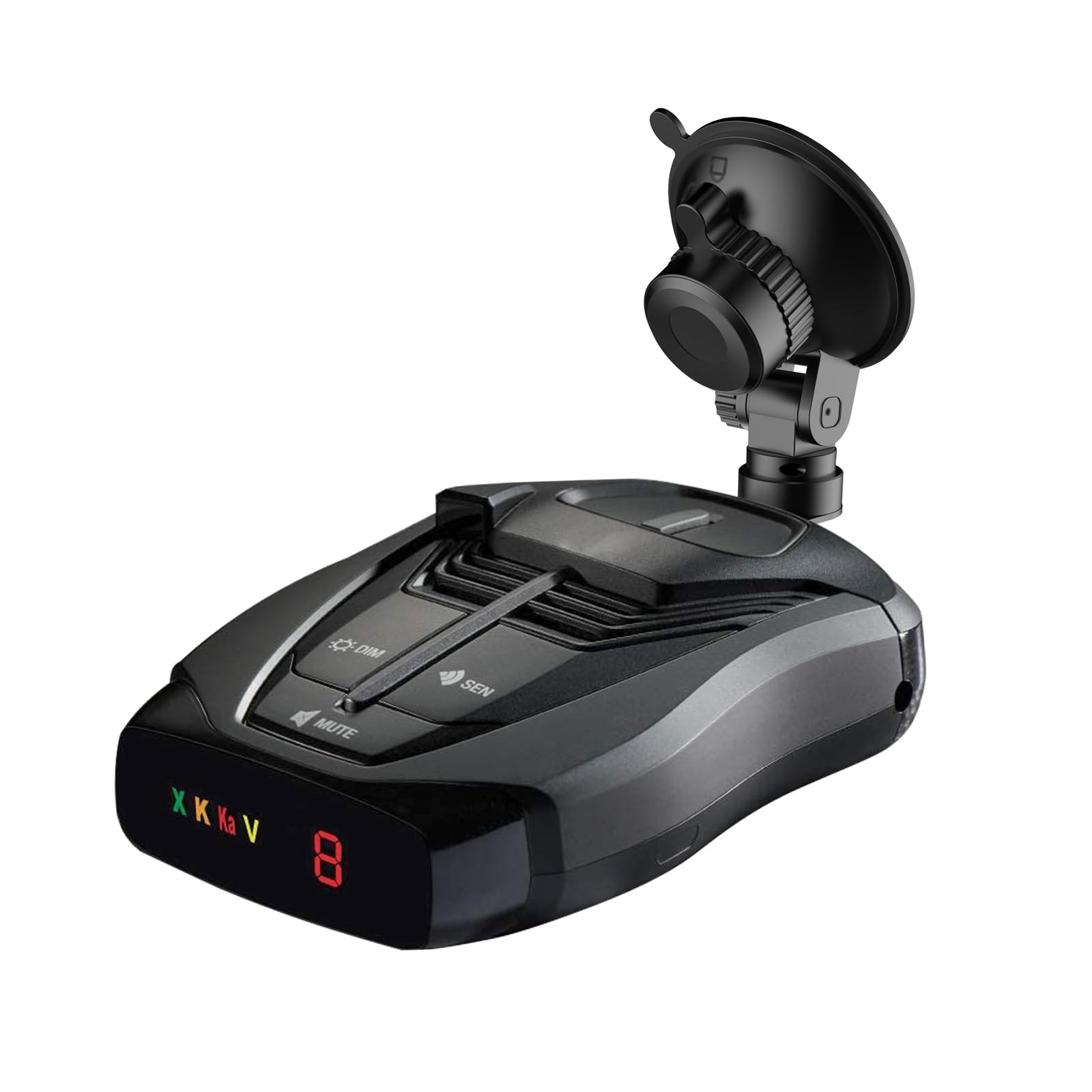 Radar Detector Mount,Car Mounting Bracket Suction Cup Holder Black
