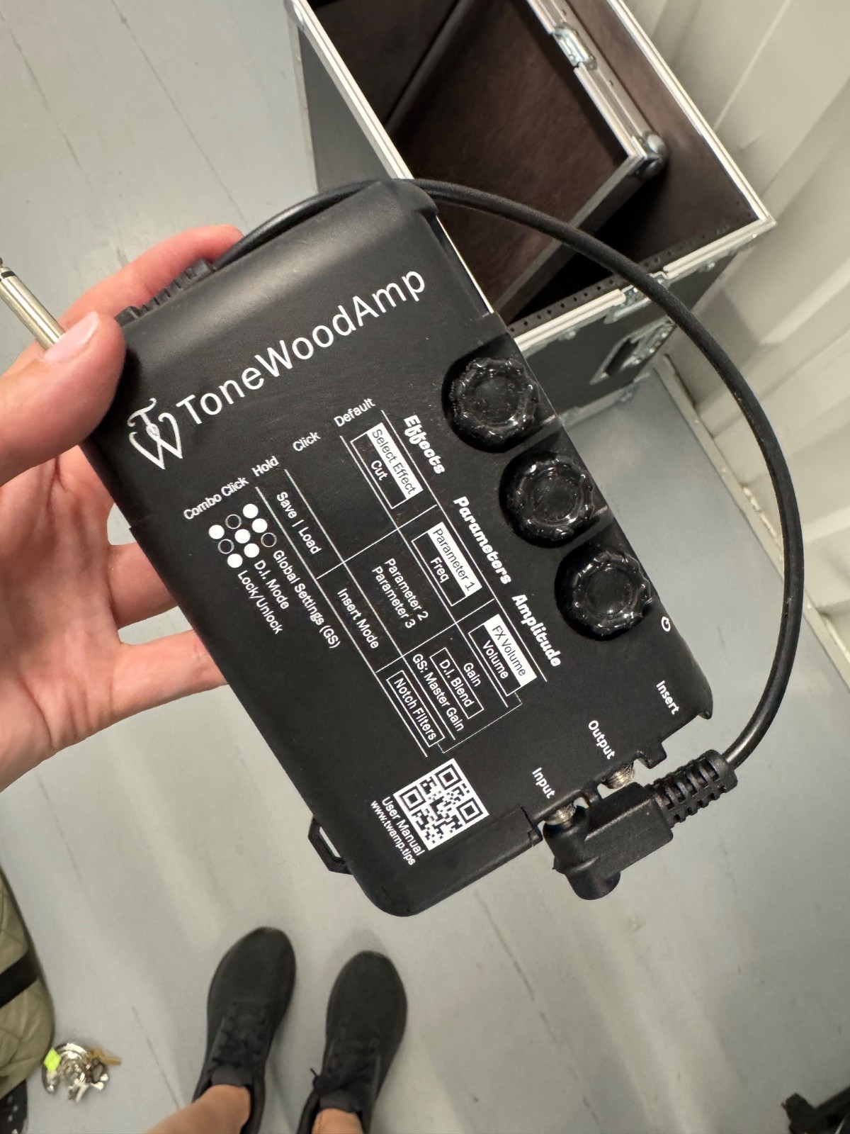 ToneWoodAmp Solo Acoustic Effects Unit TWAmp