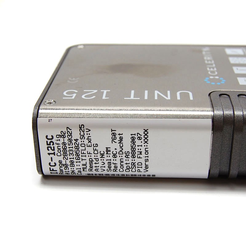 Celerity Unit IFC-125C Mass Flow Controller MFC (He/3SLM) D-Net Digital C-Seal