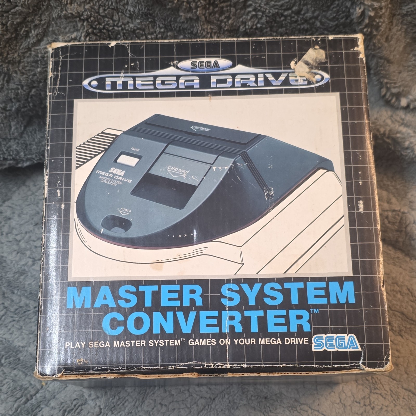 SEGA Master System Converter for Mega Drive, Black, MPN 671-0506-01