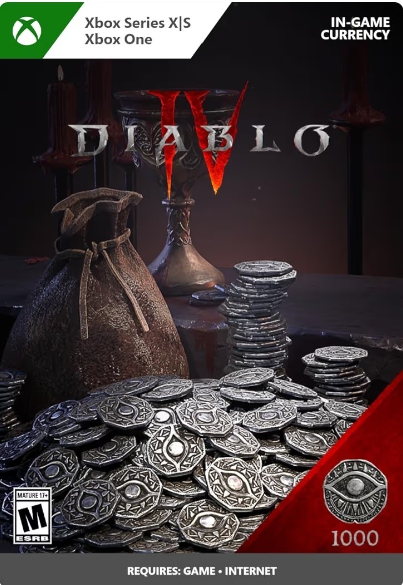 Diablo 4  1,000 Platinum , Instant Delivery