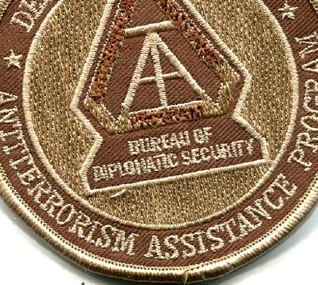 KABUL DIPLOMATIC SECURITY DSS  vêlkrö PATCH: ANTITERRORISM ASSISTANCE PROGRAM