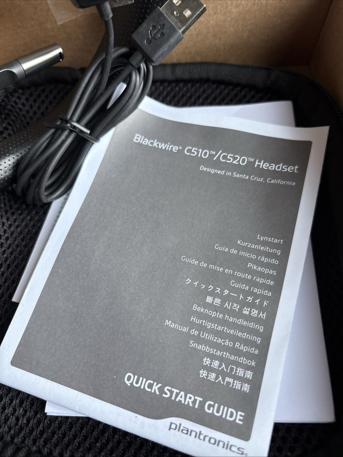 Plantronics Blackwire C520-M USB Binaural Headset