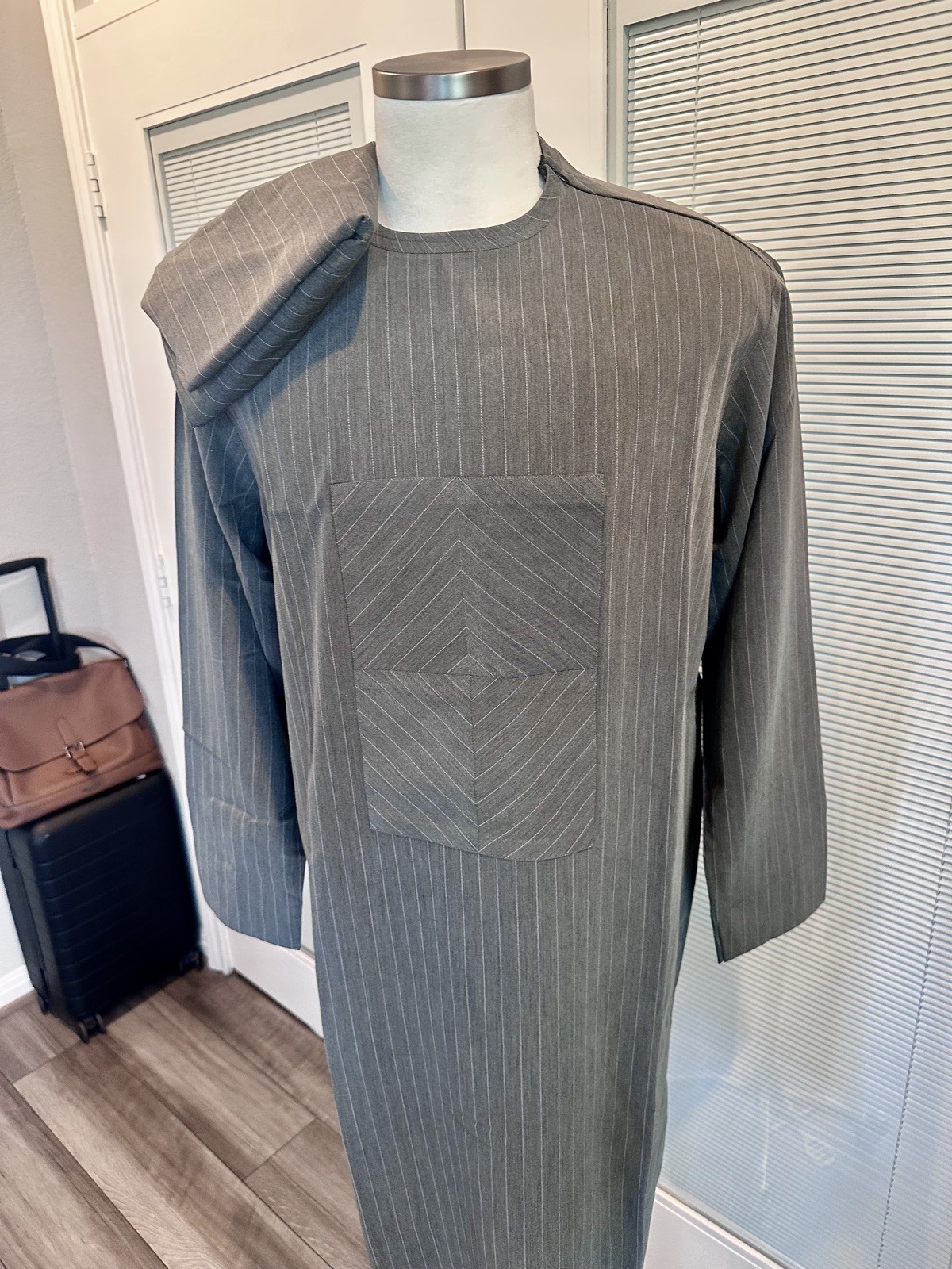 2pcs Set of Quality L/sleeves African/Nigerian Inspired Kaftan. Men’s Size 2XL