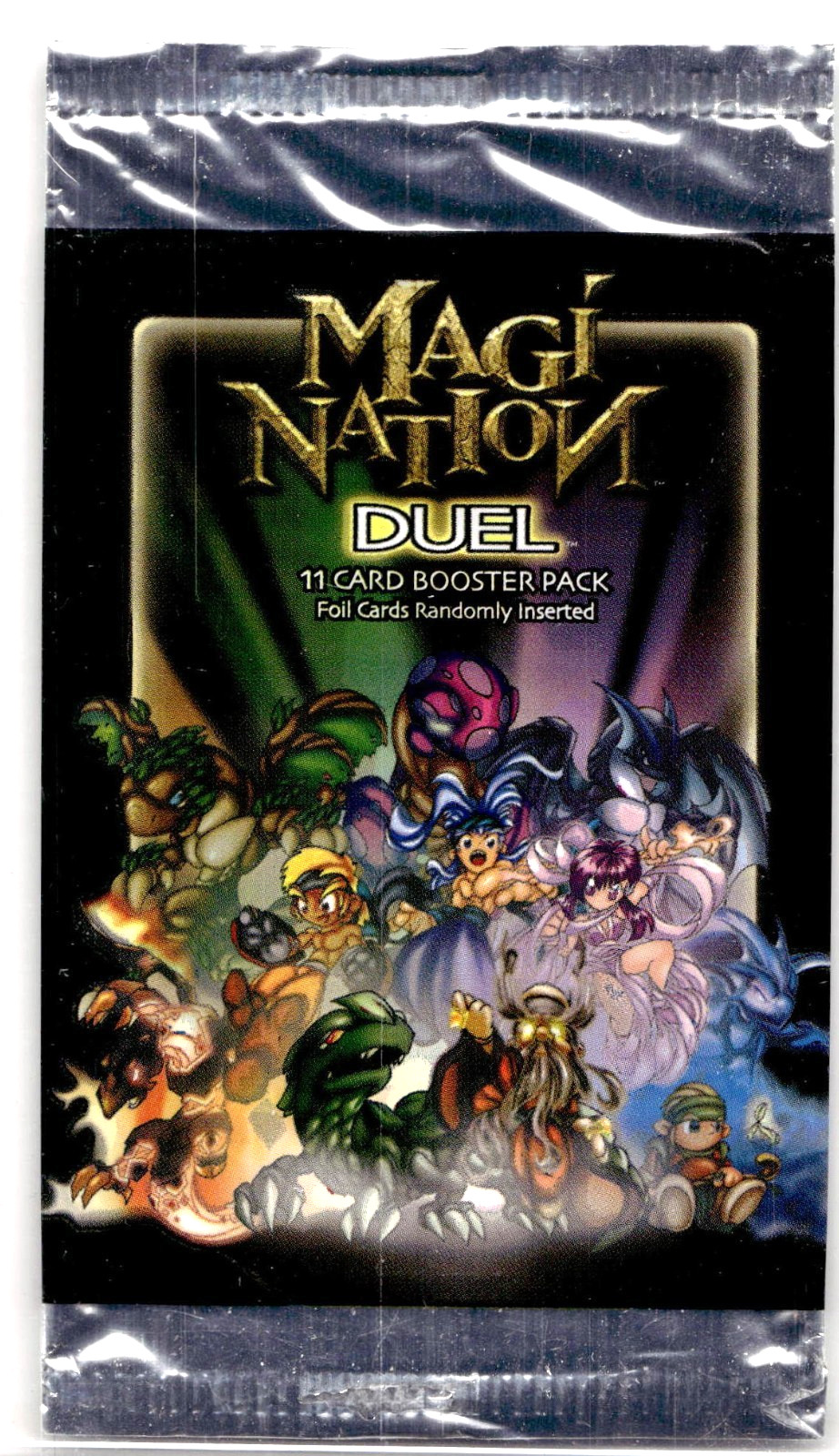 EMPTY Wrapper 2000 Magi Nation Base Set Limited Edition Booster Trading Card Art