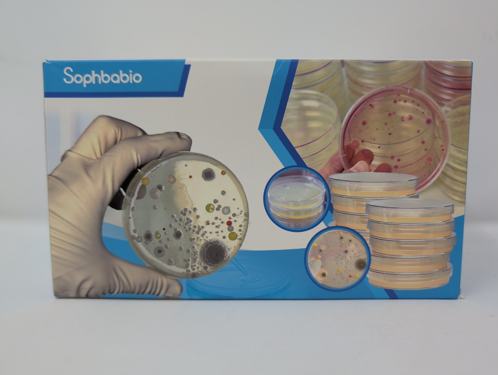 LB Agar Plates – 10 Pre-Poured Sterile Petri Dishes & 15 Sterile Swabs