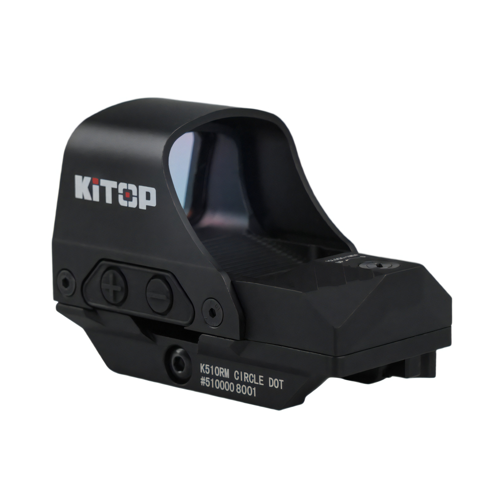 KiTOP K510RM 1x30mm Red Dot Multi-Reticle Reflex Sights w/&65 MOA Circle Dot