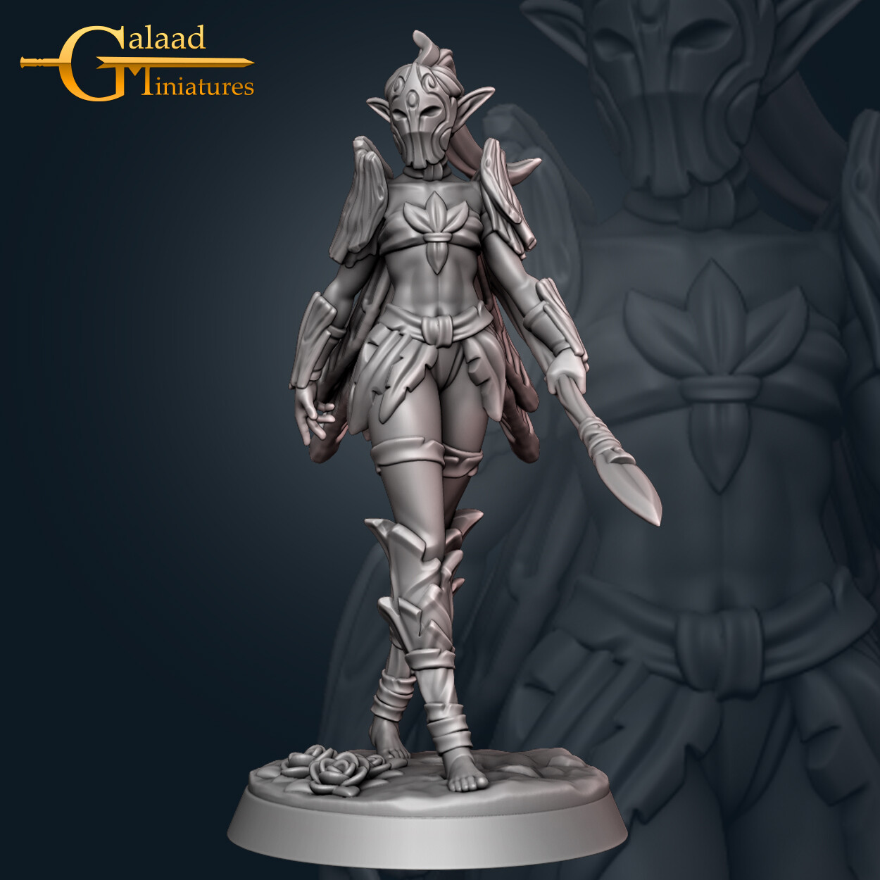 Fae Folk Fairy Faerie 09A - Galaad Miniatures - Fantasy Dungeons & Dragons Mini